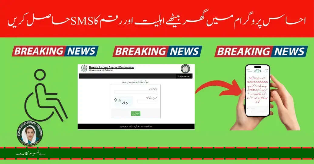 Government of Pakistan 8171 Check Online Status for Ehsaas Payment