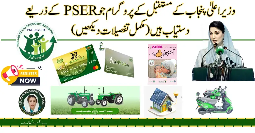 CM Punjab Launces Future Programs that available through PSER (Latest Update)