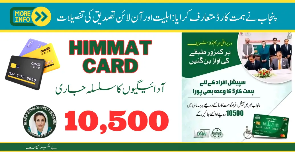 Punjab Introduces Himmat Card: Eligibility and Online Verification Details